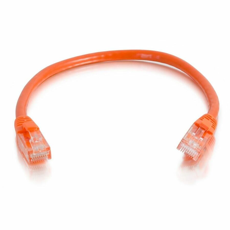 LEGRAND VS 10FT ORG SNAGLESS C5E CM, Male, 10 ft, Gold, Patch Cords, Cat5