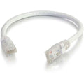 Legrand Quiktron 1ft Value Series Cat.6 Booted Patch Cord - White