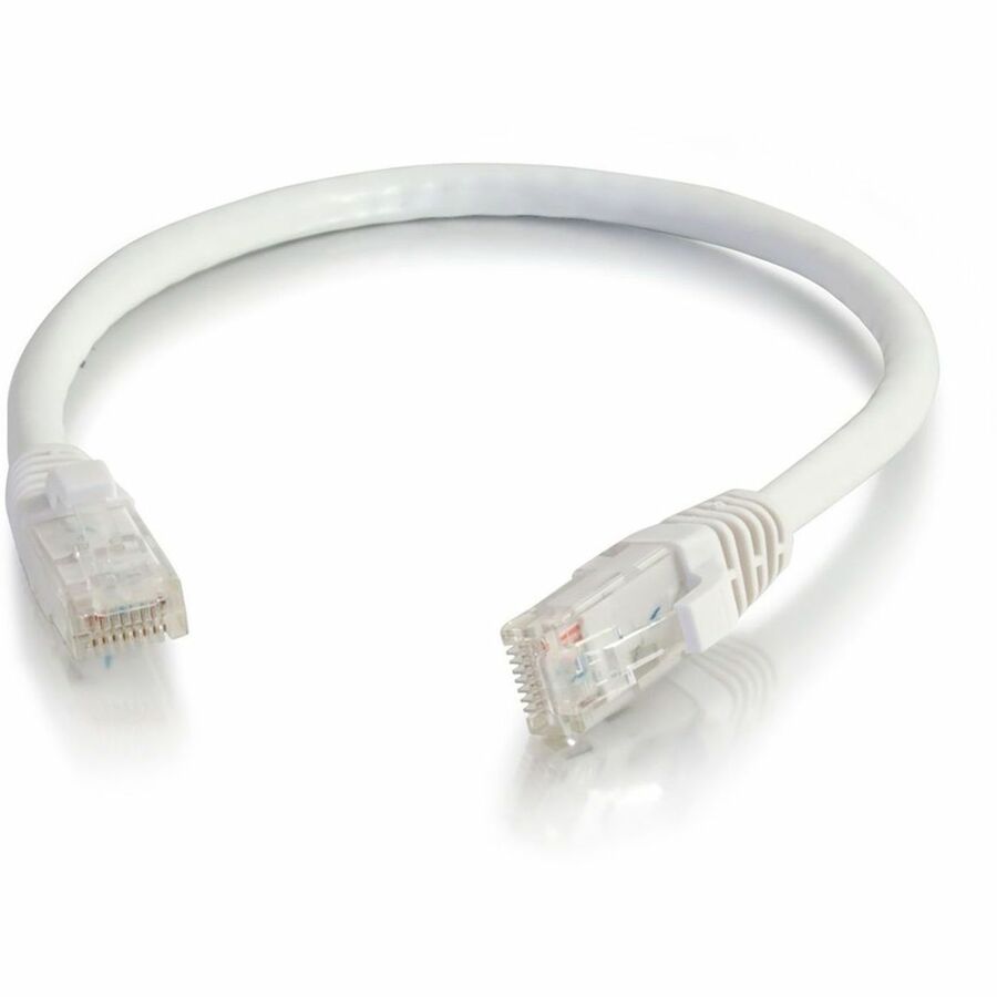 LEGRAND VS 50FT WHT SNAGLESS C5E CM, Male, 50 ft, Gold, Patch Cords, CAT5