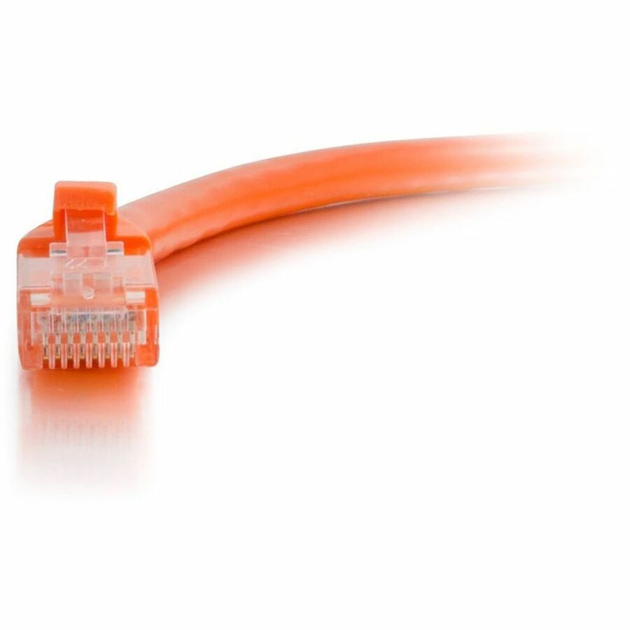 LEGRAND VS 2FT ORG SNAGLESS C5E CM, Male, 2 ft, Gold, Patch Cords, CAT5