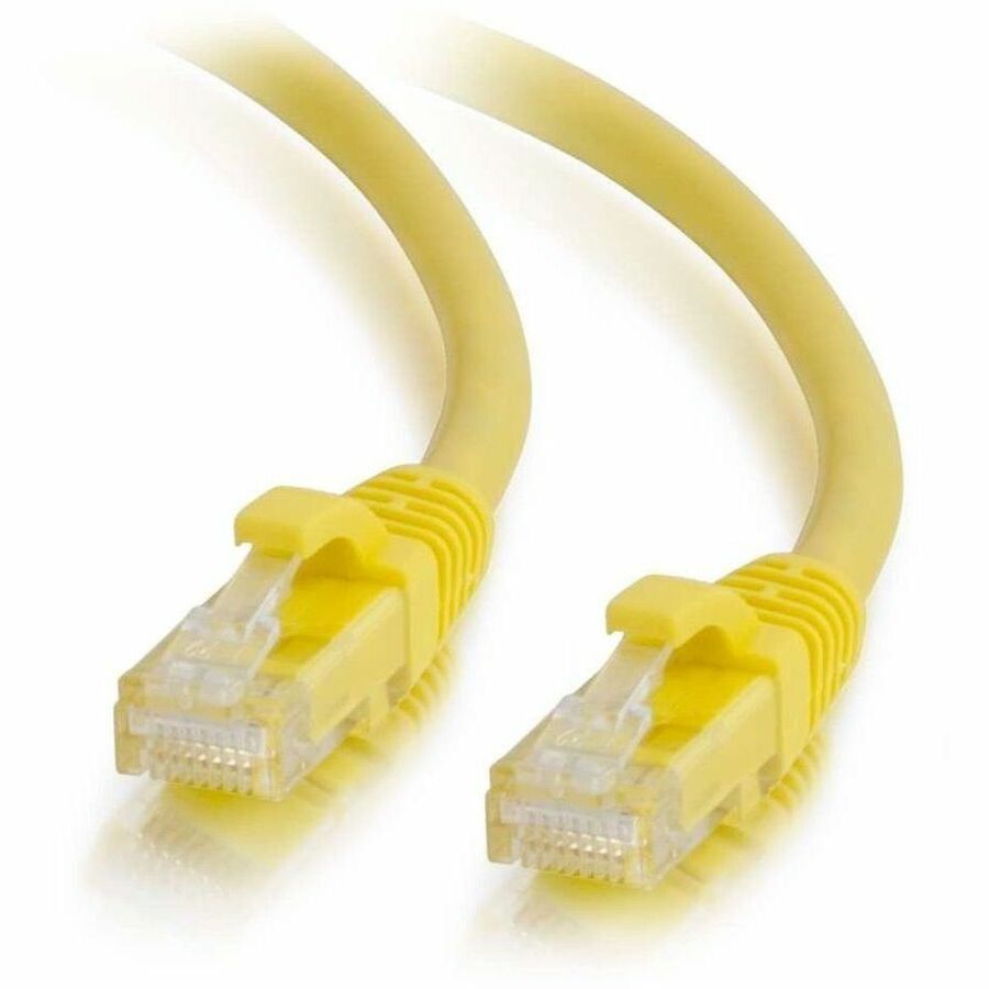 LEGRAND VS 6FT YLW SNAGLESS C6A CM, Male, 576-A15-006, 6 ft, Gold, Category 6a Network Cable