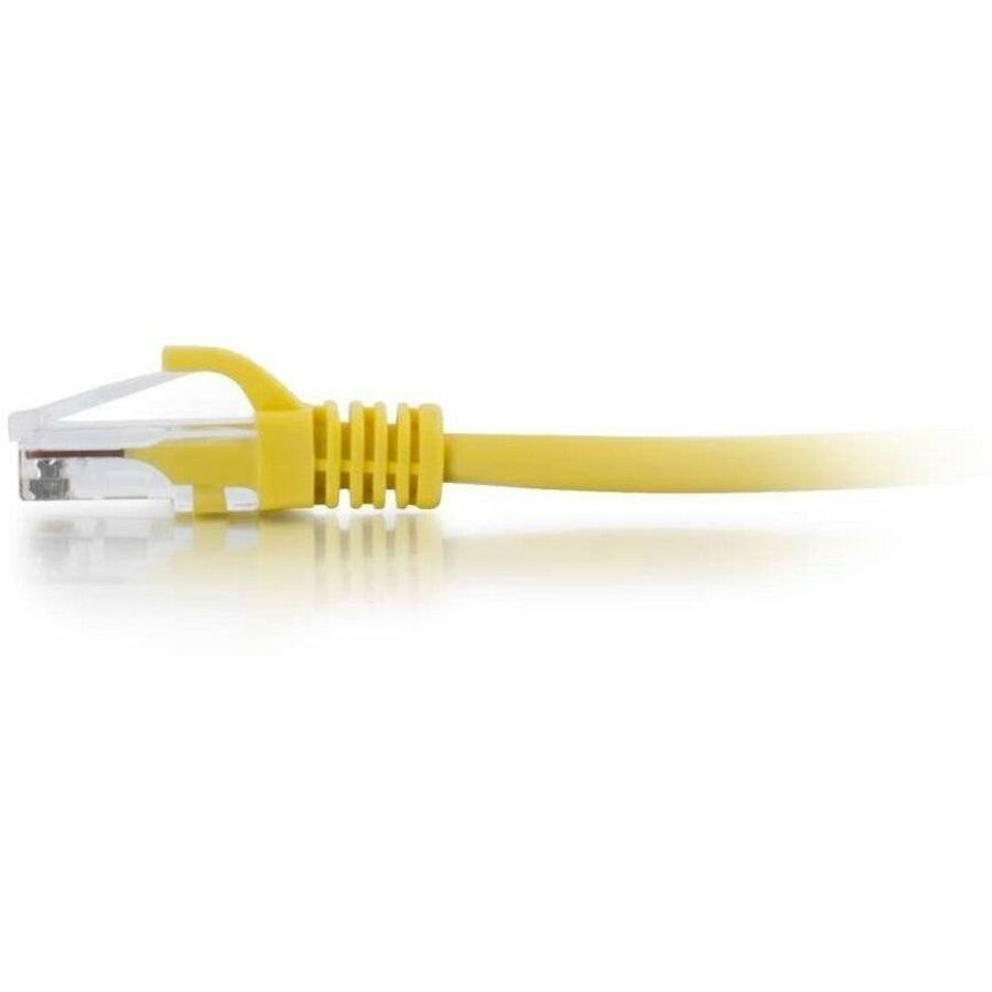 LEGRAND VS 6FT YLW SNAGLESS C6A CM, Male, 576-A15-006, 6 ft, Gold, Category 6a Network Cable
