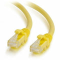 LEGRAND VS 1FT YLW SNAGLESS C6 CM, 1 ft, Male, Gold, Patch Cords, CAT6