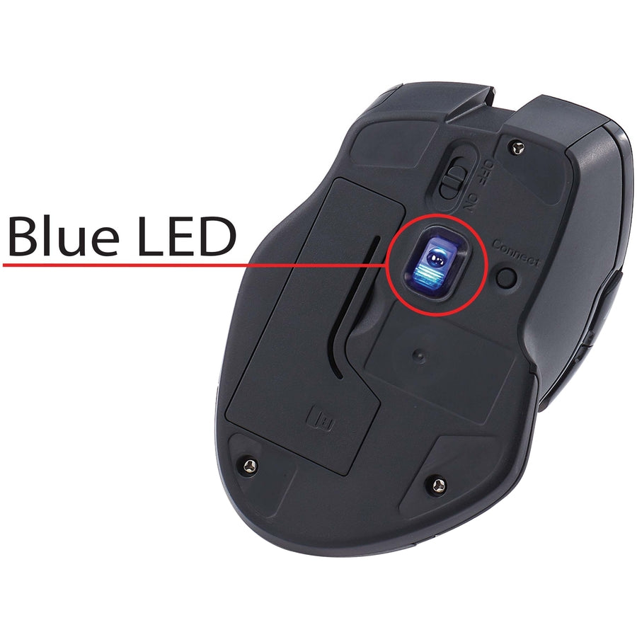 Verbatim USB-C&trade; Wireless Blue LED Mouse - Graphite