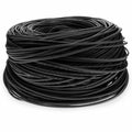 AddOn 1000ft Non-Terminated Shielded Black Cat6 STP Plenum-Rated Solid Copper Patch Cable