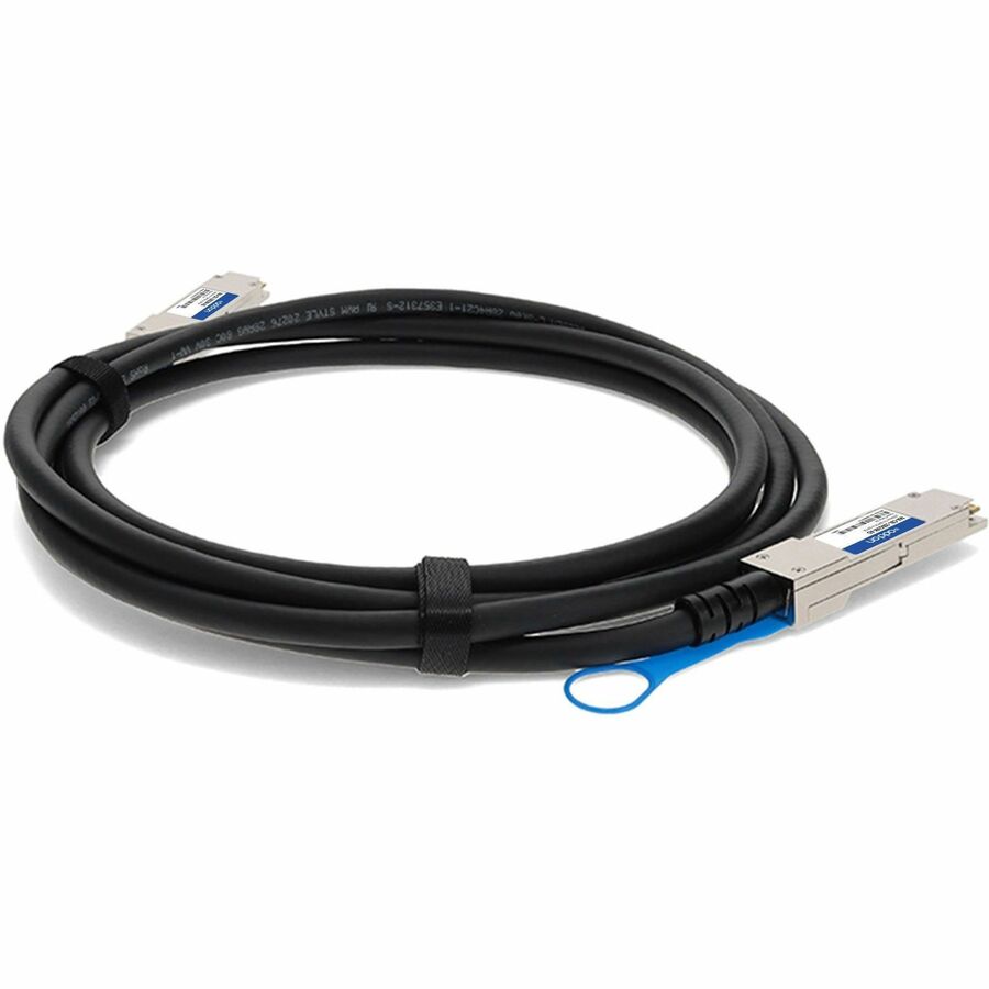 AddOn Cisco Meraki MA-CBL-100G-3M Compatible TAA Compliant 100GBase-CU QSFP28 Direct Attach Cable (Passive Twinax, 3m)