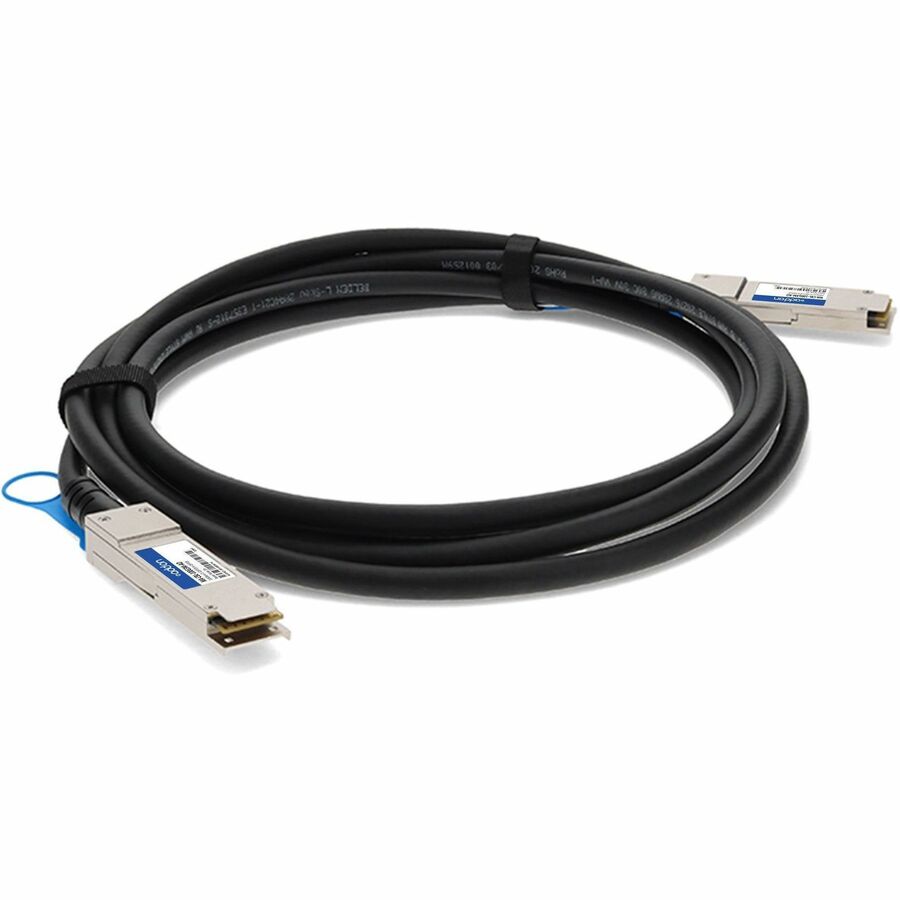 AddOn Cisco Meraki MA-CBL-100G-3M Compatible TAA Compliant 100GBase-CU QSFP28 Direct Attach Cable (Passive Twinax, 3m)