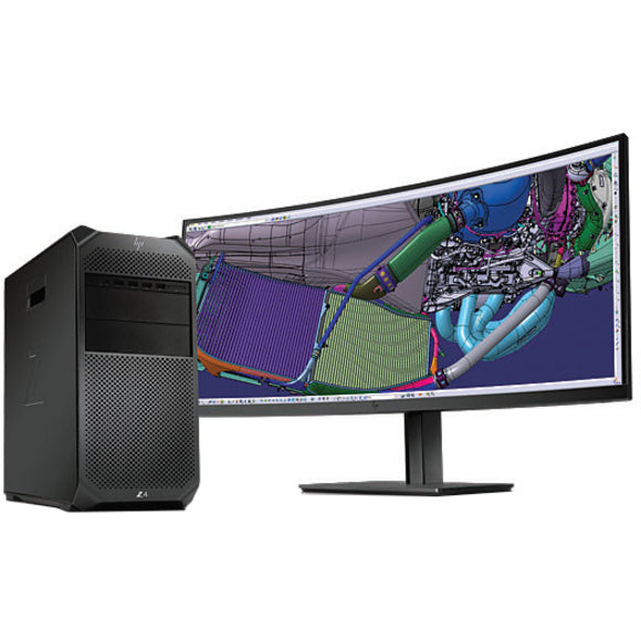 HP Z4 G4 Workstation - 1 Xeon W-2145 - 16 GB - Mini-tower - Black