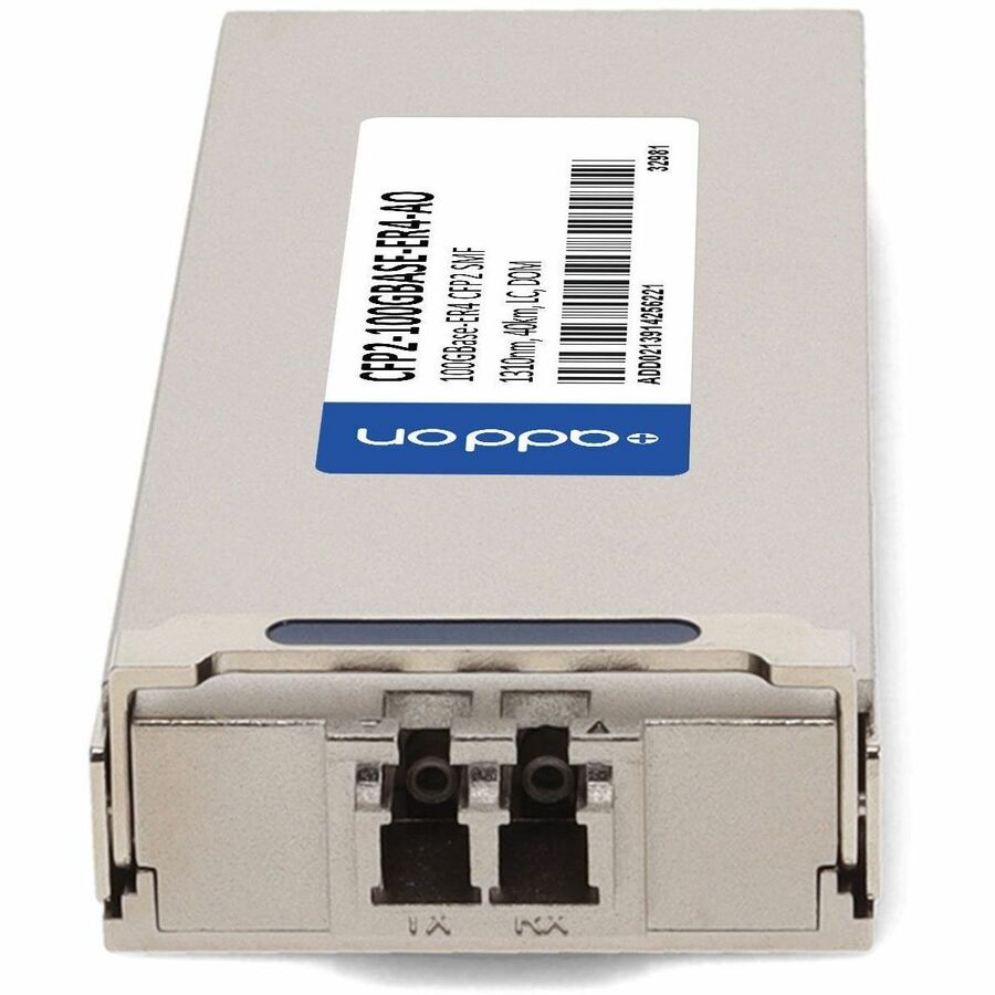 AddOn Juniper Networks CFP2-100GBASE-ER4 Compatible TAA Compliant 100GBase-ER4 CFP2 Transceiver (SMF, 1310nm, 40km, LC, DOM)
