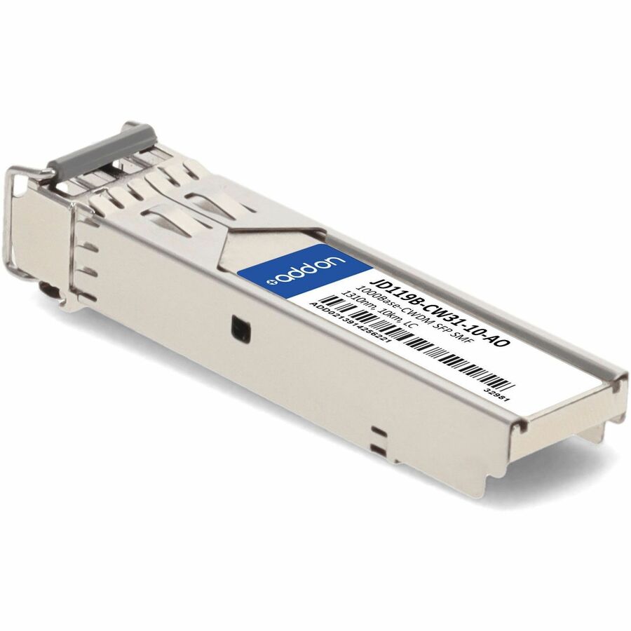 AddOn HP JD119B-CW31-10 Compatible TAA Compliant 1000Base-CWDM SFP Transceiver (SMF, 1310nm, 10km, LC)