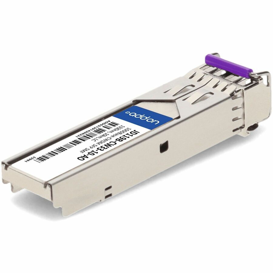 AddOn HP JD119B-CW33-10 Compatible TAA Compliant 1000Base-CWDM SFP Transceiver (SMF, 1330nm, 10km, LC)