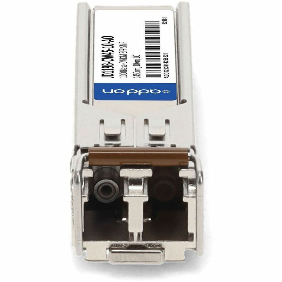 AddOn HP JD119B-CW45-10 Compatible TAA Compliant 1000Base-CWDM SFP Transceiver (SMF, 1450nm, 10km, LC)