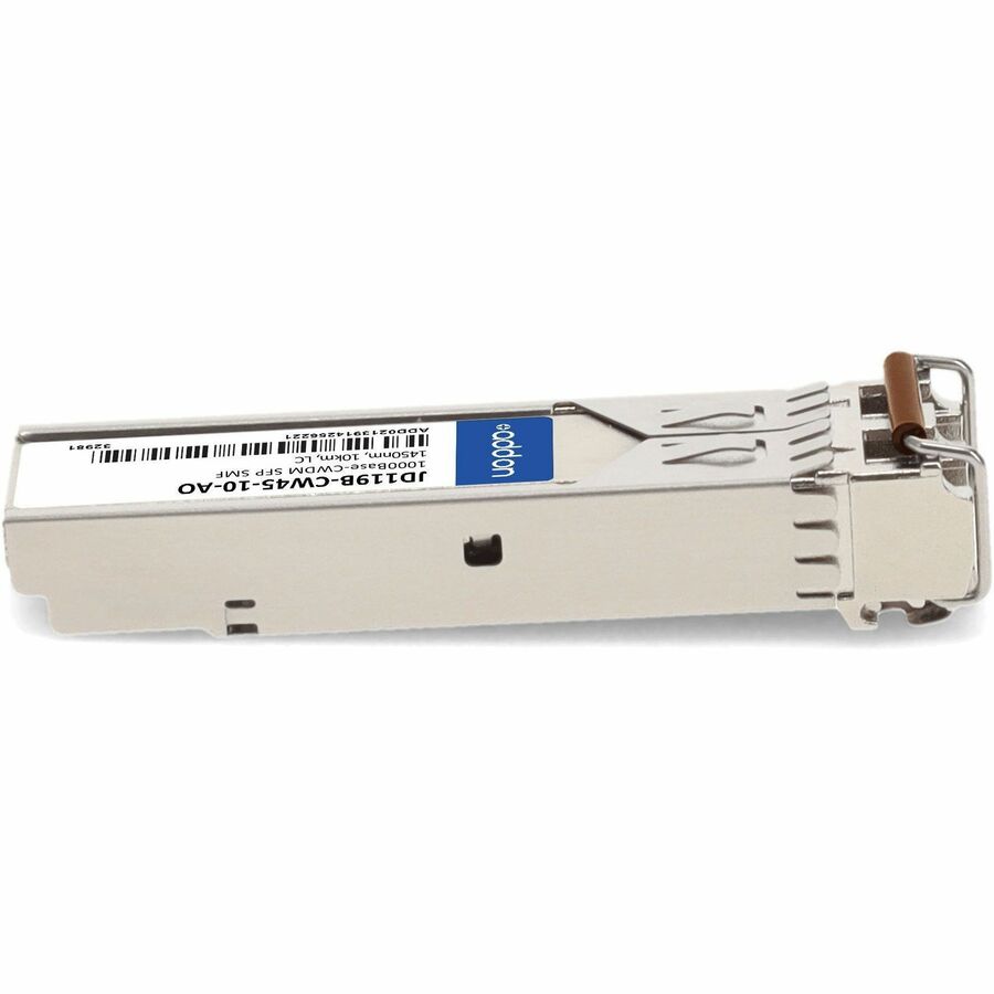 AddOn HP JD119B-CW45-10 Compatible TAA Compliant 1000Base-CWDM SFP Transceiver (SMF, 1450nm, 10km, LC)