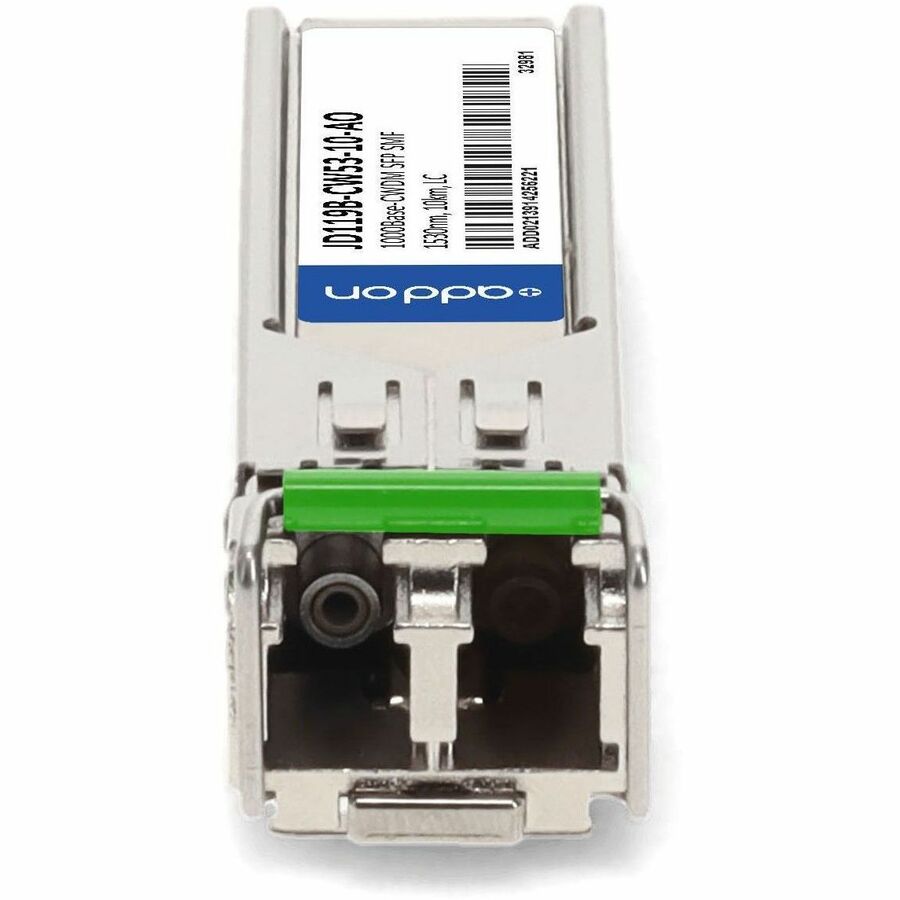 AddOn HP JD119B-CW53-10 Compatible TAA Compliant 1000Base-CWDM SFP Transceiver (SMF, 1530nm, 10km, LC)