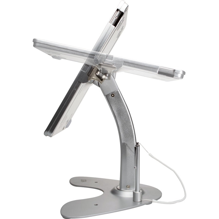 CTA Digital Dual Security Kiosk Stand with Locking Case and Cable for iPad 10.2-Inch