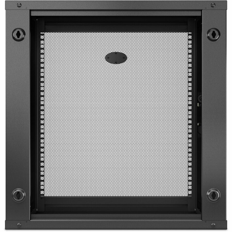 Schneider APC NetShelter 12U Wallmount Rack Enclosure Cabinet Single Hinged Switch Depth