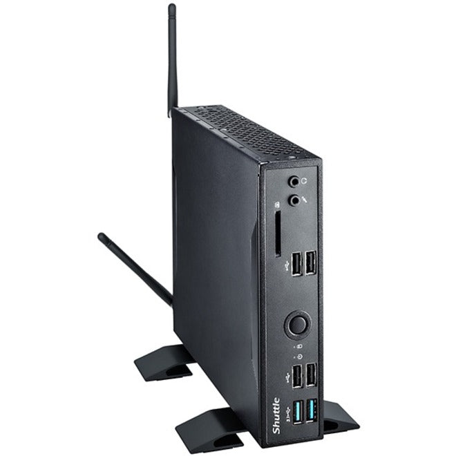 Shuttle XPC slim DS10U Barebone System - Slim PC - Celeron 4205U 1.80 GHz