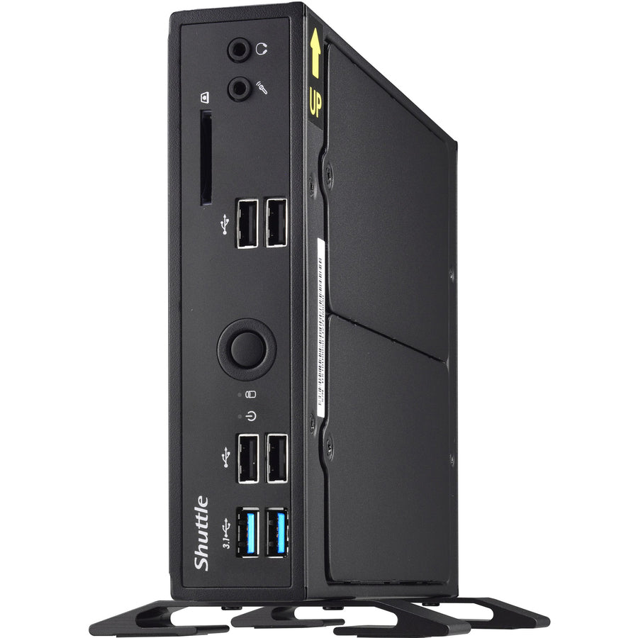 Shuttle XPC slim DS10U Barebone System - Slim PC - Celeron 4205U 1.80 GHz