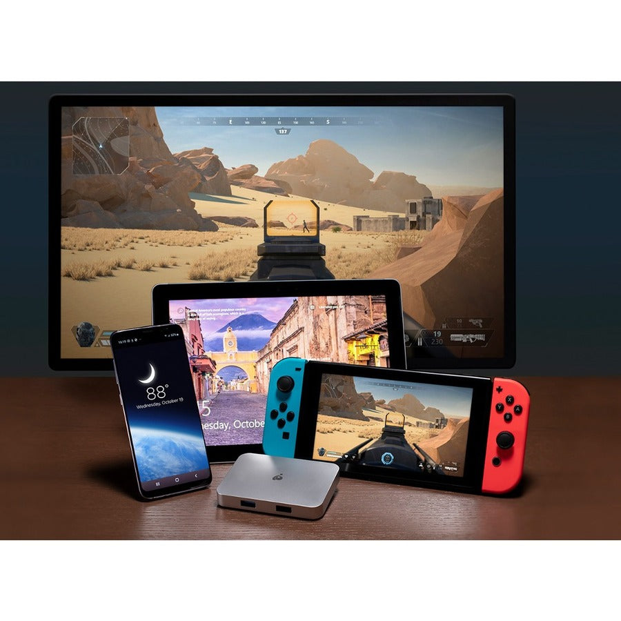 IOGEAR Dock Pro 60 USB-C 4K Station with Game+ Mode