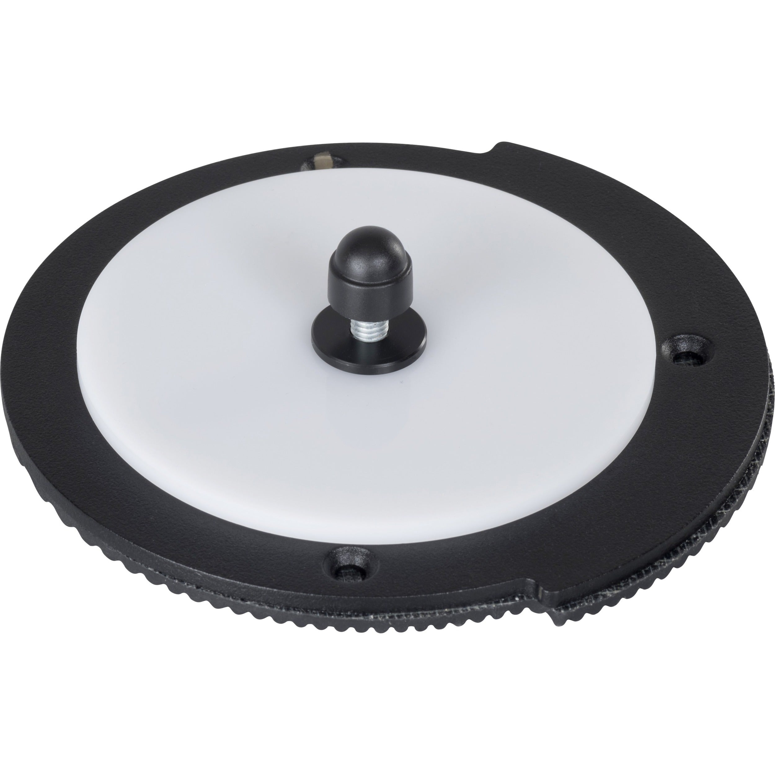 Ergonomic SpacePole C-Frame Swivel Base for Mounting Frame - Black