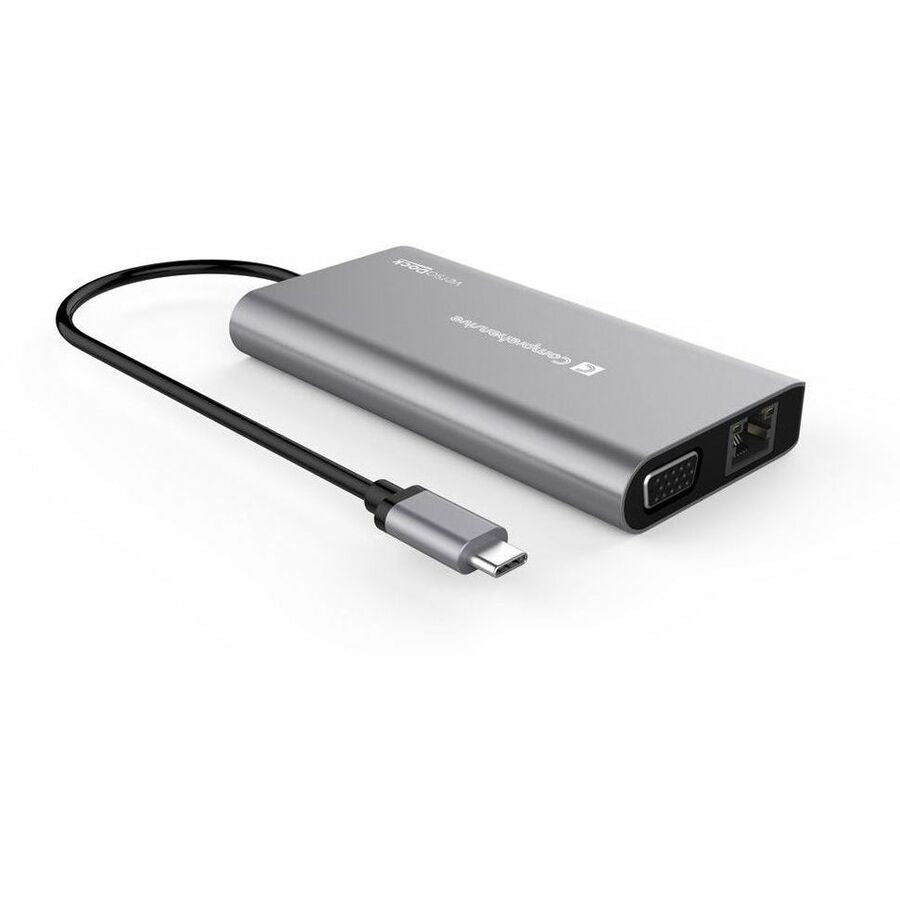 Comprehensive VersaDock USB-C 4K Dual Display Docking Station with HDMI, VGA & Ethernet