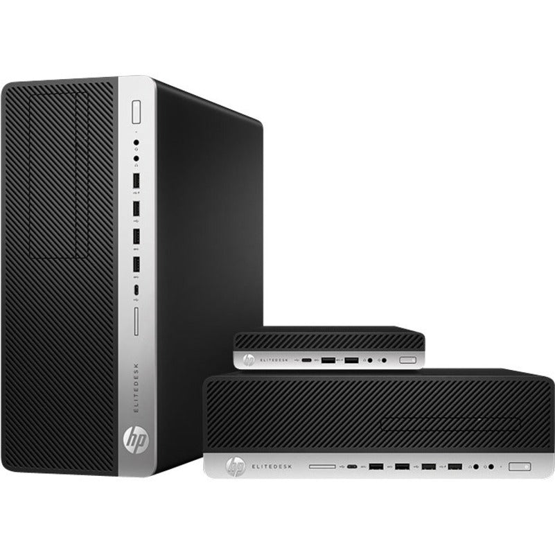 HP EliteDesk 800 G5 Desktop Computer - Intel Core i5 9th Gen i5-9500 - vPro Technology - 8 GB - 256 GB SSD - Desktop Mini