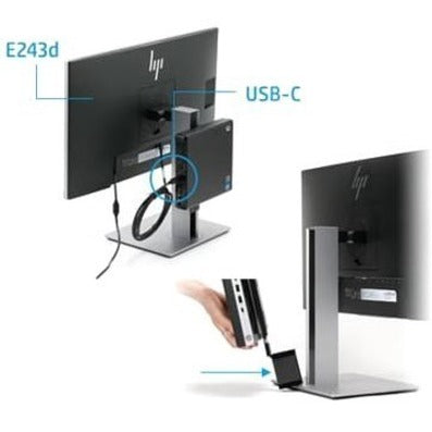 HP EliteDesk 800 G5 Desktop Computer - Intel Core i5 9th Gen i5-9500 - vPro Technology - 8 GB - 256 GB SSD - Desktop Mini