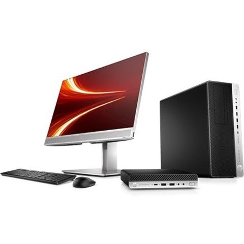 HP EliteDesk 800 G5 Desktop Computer - Intel Core i5 9th Gen i5-9500 - vPro Technology - 8 GB - 256 GB SSD - Desktop Mini