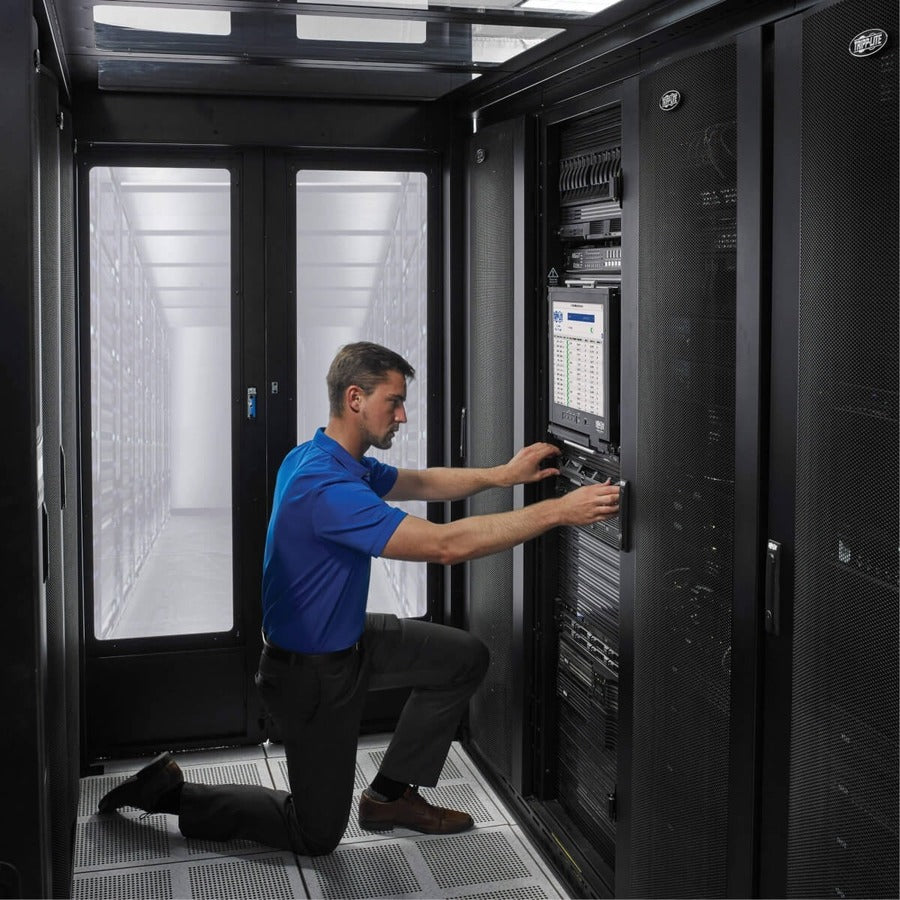 Eaton Tripp Lite Series Short Riser Panels for Hot/Cold Aisle Containment System - Wide 750 mm Racks, Set of 2