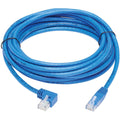 Eaton Tripp Lite Series Left-Angle Cat6 Gigabit Molded UTP Ethernet Cable (RJ45 Left-Angle M to RJ45 M), Blue, 20 ft. (6.09 m)
