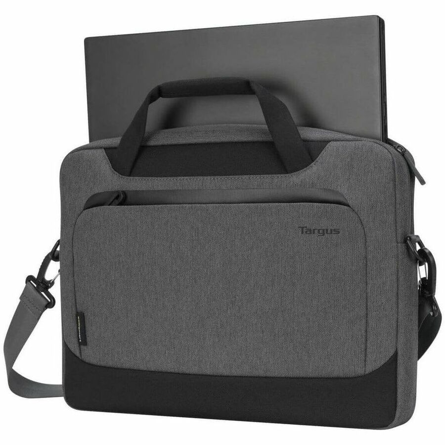 Targus Cypress TBS92602GL Carrying Case (Briefcase) for 14" Notebook - Gray