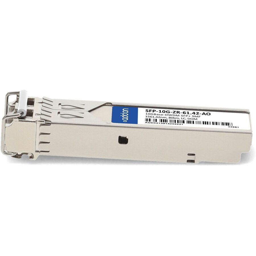 AddOn Cisco SFP-10G-ZR-61.42 Compatible TAA Compliant 10GBase-DWDM 100GHz SFP+ Transceiver (SMF, 1561.42nm, 80km, LC, DOM)
