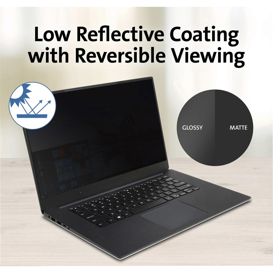 ACCO Kensington MagPro 15.6" (16:9) Laptop Privacy Screen with Magnetic Strip
