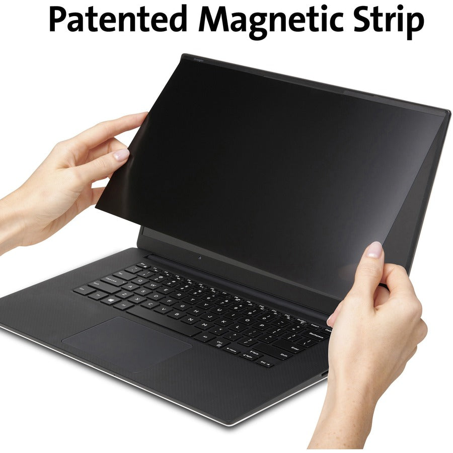 ACCO Kensington MagPro 15.6" (16:9) Laptop Privacy Screen with Magnetic Strip