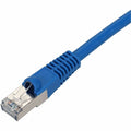 AddOn 1ft Blue CAT 7 Shielded (S/FTP) PVC Ethernet Cable Snagless Bubble Boot RJ-45 M/M