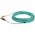AddOn 46m LC (Male) to SC (Male) Straight Aqua OM4 Duplex Fiber OFNR (Riser-Rated) Patch Cable