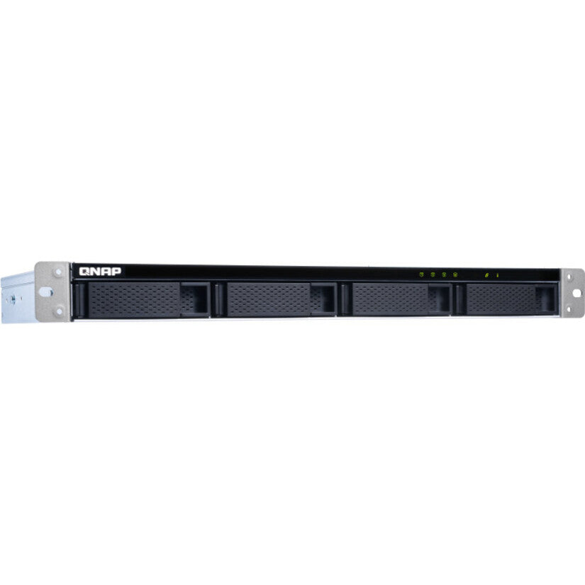 QNAP TL-R400S Drive Enclosure SATA/600 - Mini-SAS Host Interface - 1U Rack-mountable