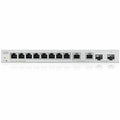 Zyxel 12-Port Multi-Gigabit Ethernet Web Managed Switch | 2 x 2.5GB | 2 x 10G SFP+ Fiber | 8 x GbE Ports | Plug & Play | Desktop or Wall-Mount | Ethernet Splitter | Lifetime Warranty | XGS1010-12