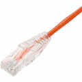 AddOn 6ft Orange CAT 6 Slim PVC Ethernet Cable Snagless Clear-Claw RJ-45 M/M
