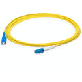 AddOn 48m LC (Male) to SC (Male) Straight Yellow OS2 Simplex Plenum Fiber Patch Cable