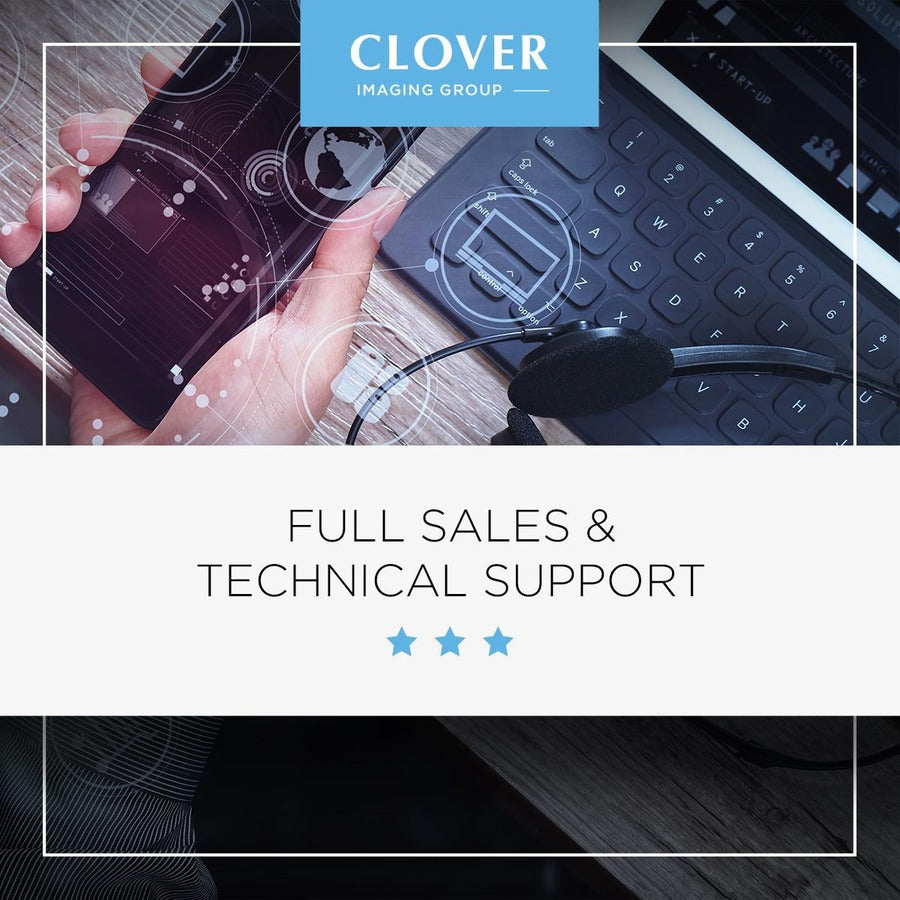 Clover WF Non-OEM New High Yield Gray Wide Format Ink Cartridge for HP 72 (C9374A)