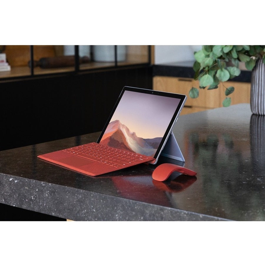 Microsoft Type Cover Keyboard/Cover Case Microsoft Surface Go 2, Surface Go Tablet - Poppy Red