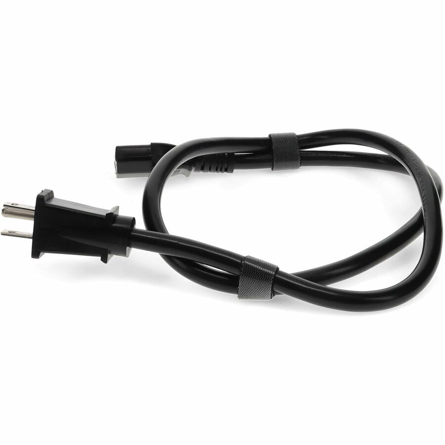 AddOn 6ft NEMA 5-15P Male to C13 Female 14AWG 100-250V at 15A Black Power Cable