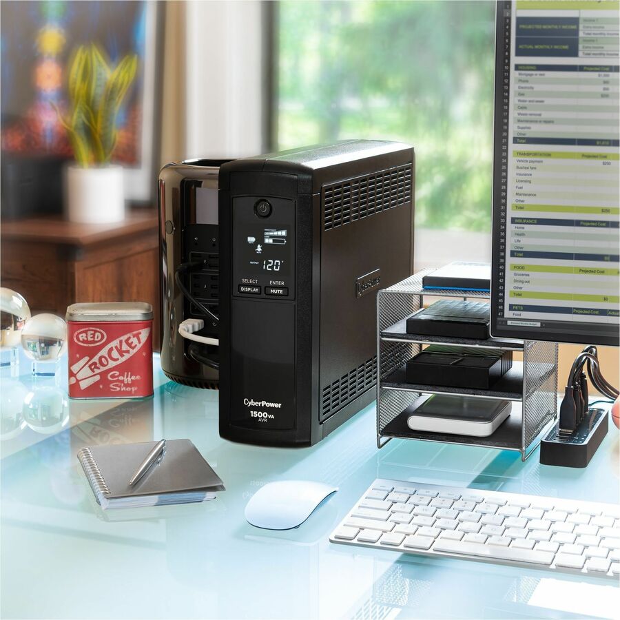 CyberPower CP1500AVRLCDTAA TAA Compliant UPS System