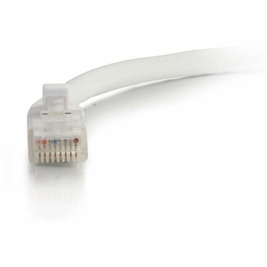 LEGRAND VS 15FT WHT SNAGLESS C6A CM, Male, 15 ft, 576-A25-015, Gold, Category 6a Network Cable