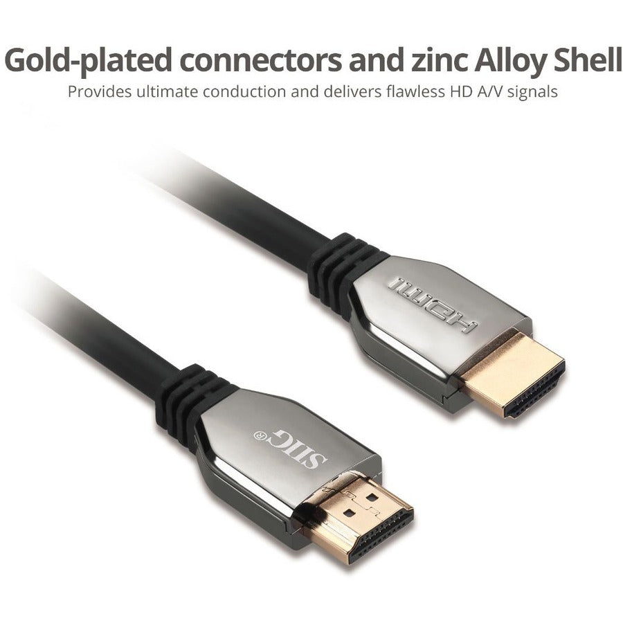 SIIG 8K Ultra High Speed HDMI Cable - 10ft