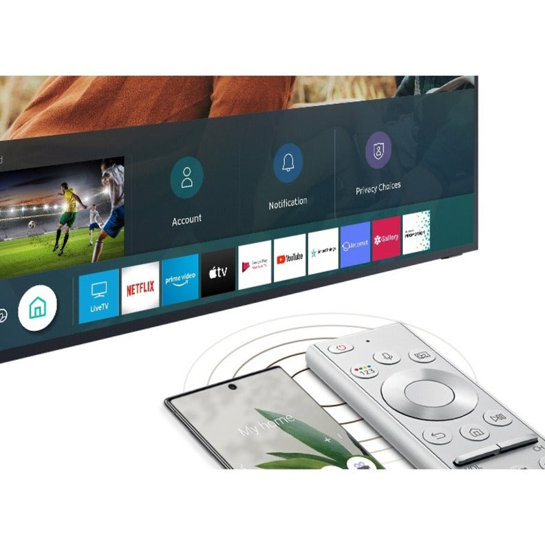 Samsung The Terrace LST7T QN55LST7TAF 54.6" Smart LED-LCD TV - 4K UHDTV - Titan Black