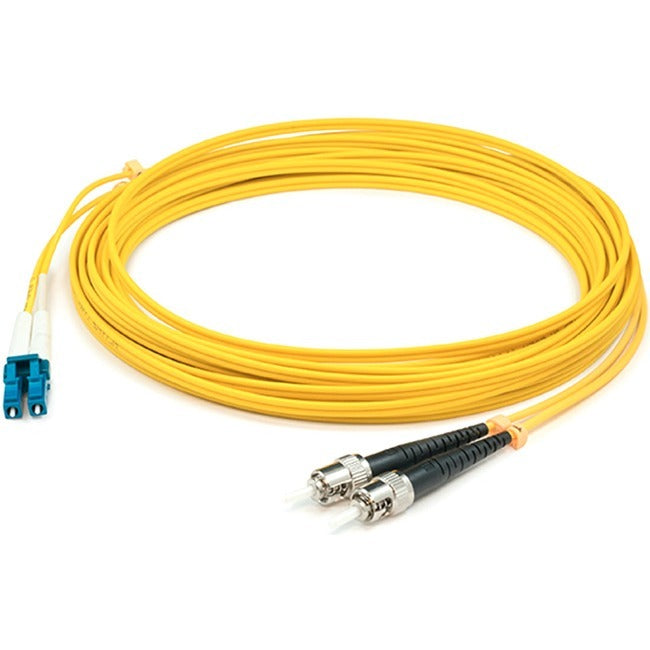 AddOn 36m LC (Male) to ST (Male) Straight Yellow OS2 Duplex LSZH Fiber Patch Cable