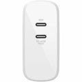 Belkin BoostCharge Dual USB-C Power Delivery GaN Wall Charger 68W Laptop Chromebook Charging - Power Adapter
