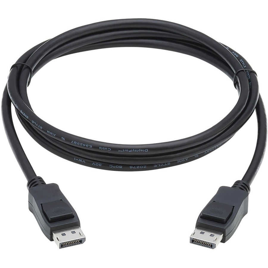 Eaton Tripp Lite Series DisplayPort 1.4 Cable with Latching Connectors, 8K (M/M), Black, 6 ft. (1.8m)